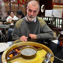 Japanese dinner Shabu-Shabu style