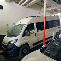 Parken im Schiff immer wieder ein Abenteuer