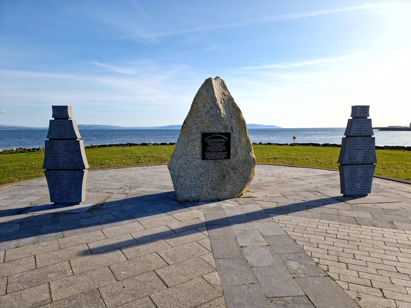 Ein Denkmal zur Erinnerung an die Hungersnot vor 150 Jahren.