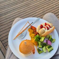 Mit lecker Barbecue