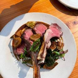 Lamb chop with tamarind