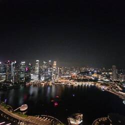 Singapore at night...awesome