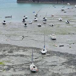 Wasser wieder weg, Hafen von Granville