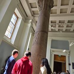 Egyptian Temple Pillar