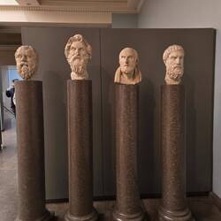 Angry-looking Greek Philosophers