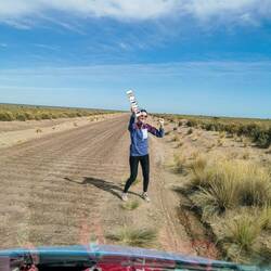 ... und finden es glücklicherweise bei der Rückfahrt 2 Tage später wieder