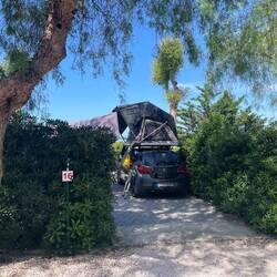 Camping Kamarima war zwar gepflegt und tadellos...