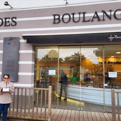 Nach der Tour gibt es die Einkehr in die Boulangerie.