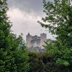 Die Festung macht schon mächtig Eindruck.