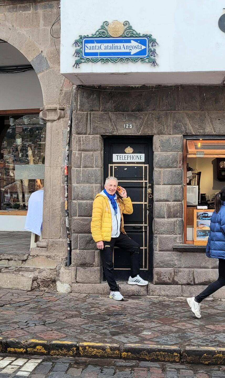 Guten Morgen Cusco, wollte nur Bescheid sagen, dass wir jetzt da wären. Kann losgehen! 🤗