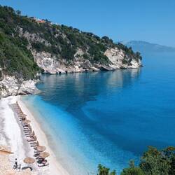 Pelagaki Beach - linker Teil