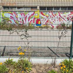 Bart Simpson hinter Gittern