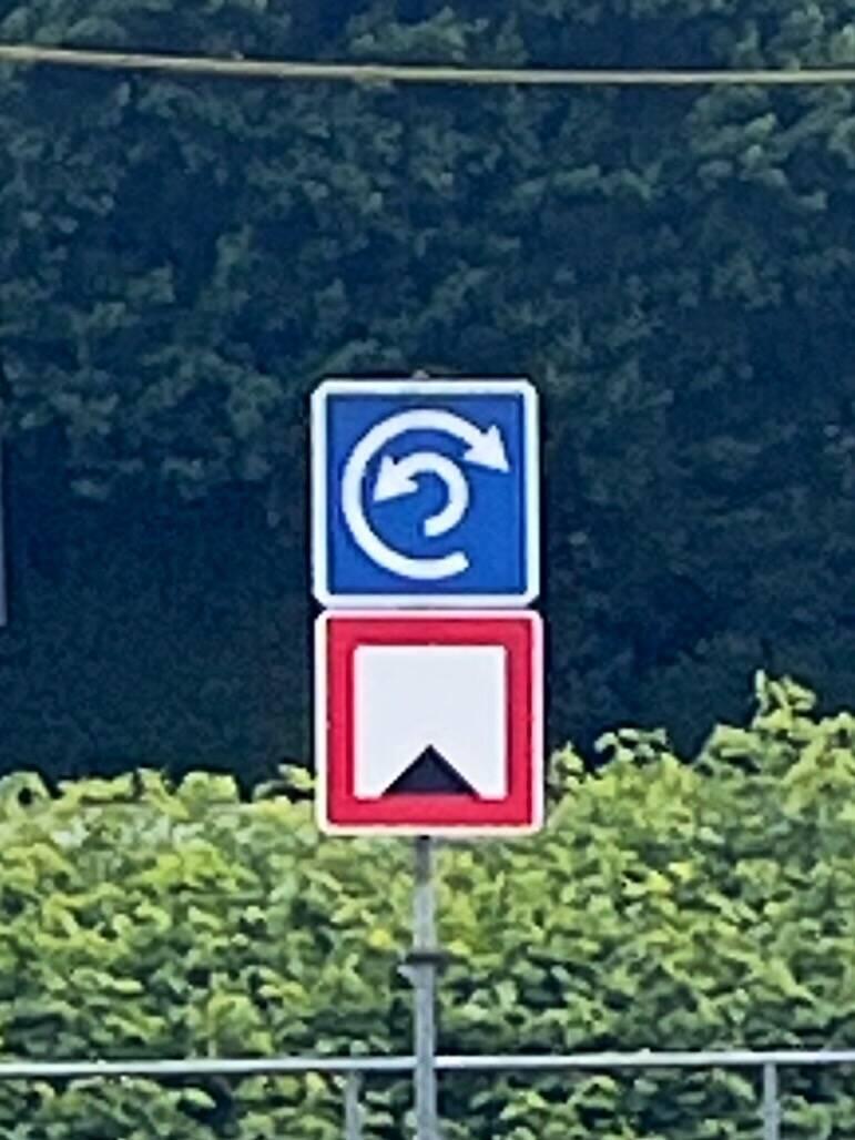 Wendeplatz bei Saarbrücken