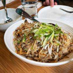 Mushroom fried rice