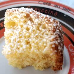 Kuchen zum Nachtisch.