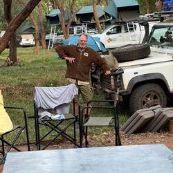 ...der stolze und leidensfähige Landy-Besitzer...