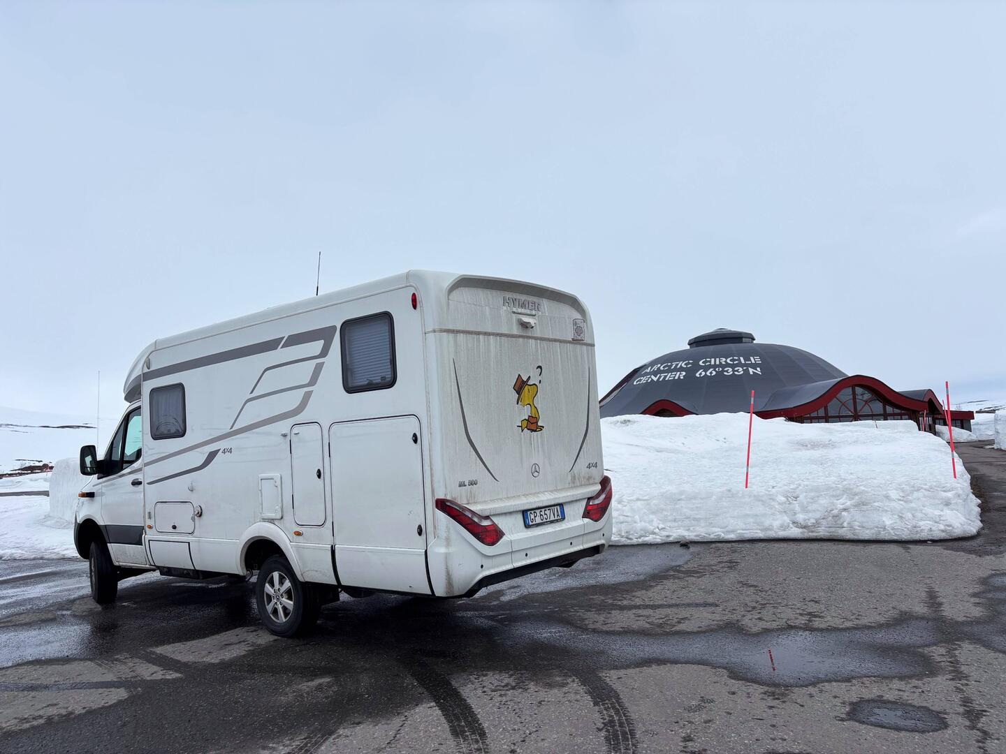 Passiamo il circolo polare artico