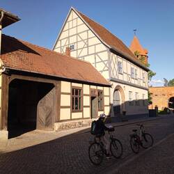 dieses Gebäude gilt als das älteste im Ort