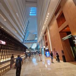 Marina bay Sands hotel lobby....architecture