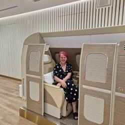 Trying out an Emirates 1st class cabin