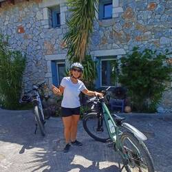 Beim Haus von Rolf und Sonja