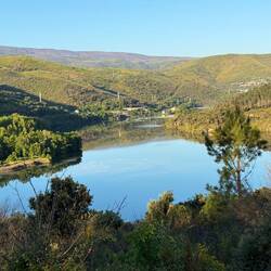 Rio Sil behind the dam