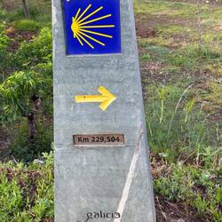 First Galician marker (Mojón)