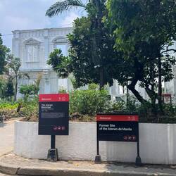 Old site of my university Ateneo de Manila in 1859