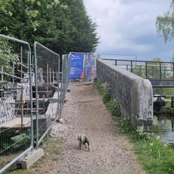 Remaking the bridge wall