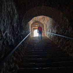 Im Inneren der Burg/ Festung