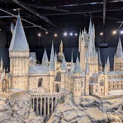 Hogwarts Castle Scale Model (used for all the exterior shots)
