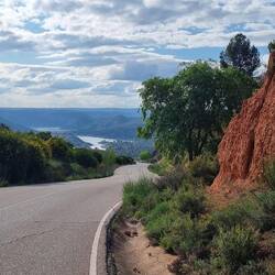 Zur Belohnung die Aussicht