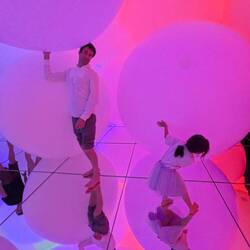 Des énormes ballons