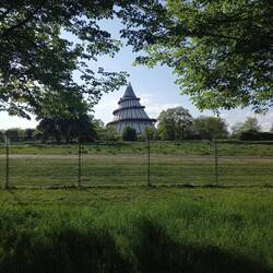 Jahrtausendturm im Elbauenpark