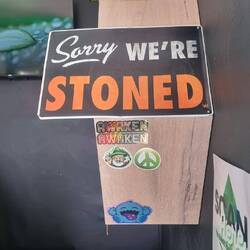 At the Marihuana shop