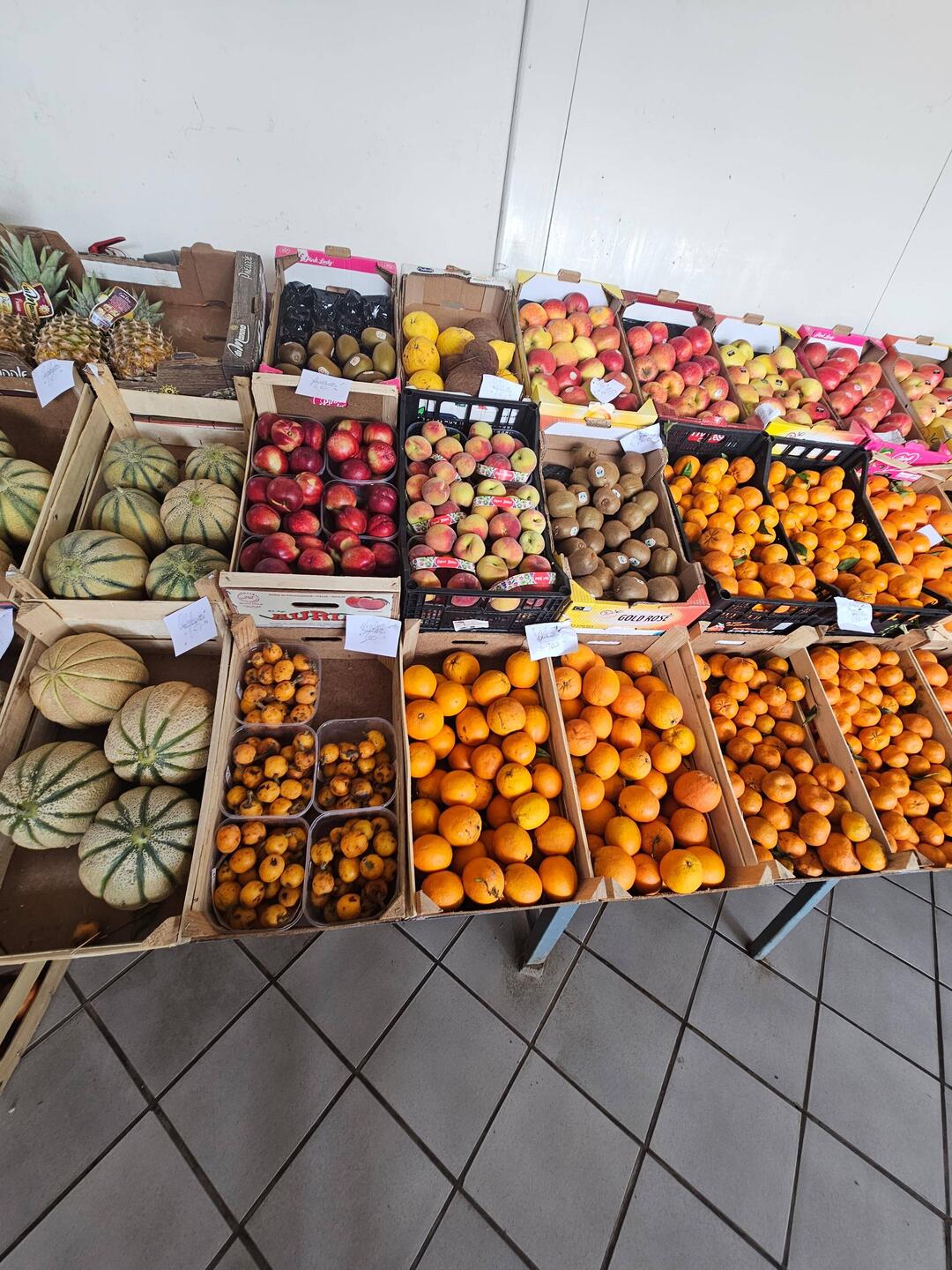 Lokaler Obst und Gemüsehändler