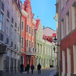 Blick in eine Gasse der Alstadt