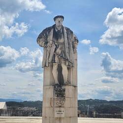 At the university of Coimbra