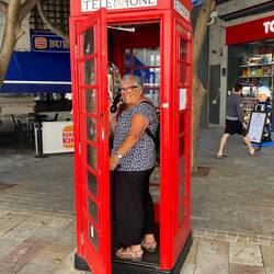Alte Britische Telefonzelle