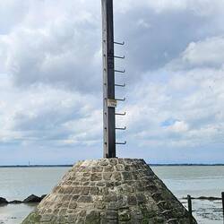 Die Markierung zeigt, den Höchststand an.. 😬