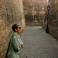 An der Stadtmauer von Alba Iulia