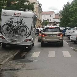 Bereit zum Wassertanken in Sibiu