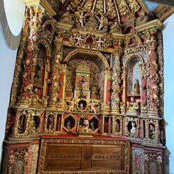 Inside the church