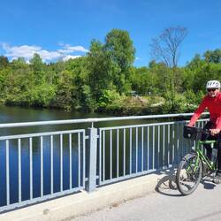 Hier ist der Schwarze Regen aufgestaut.