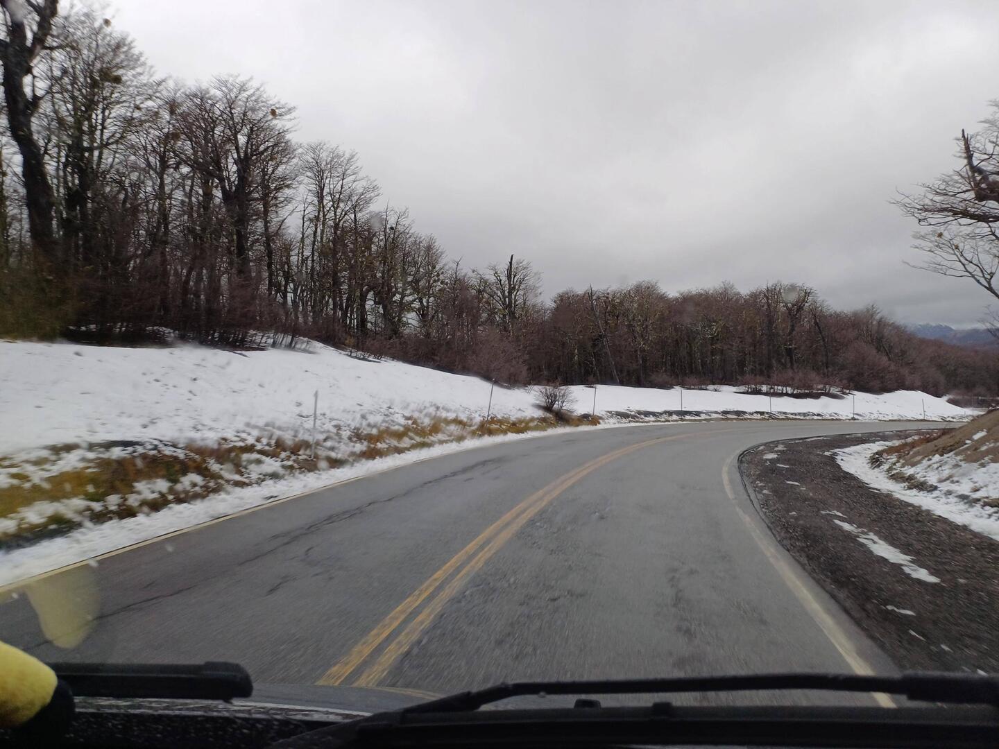 Am Pass ist gefühlt Winter