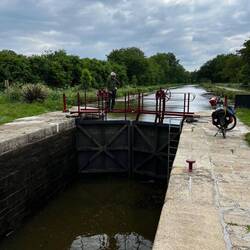 Alle paar Kilometer ne Schleuse