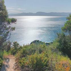 Blick auf die Laganas Bucht