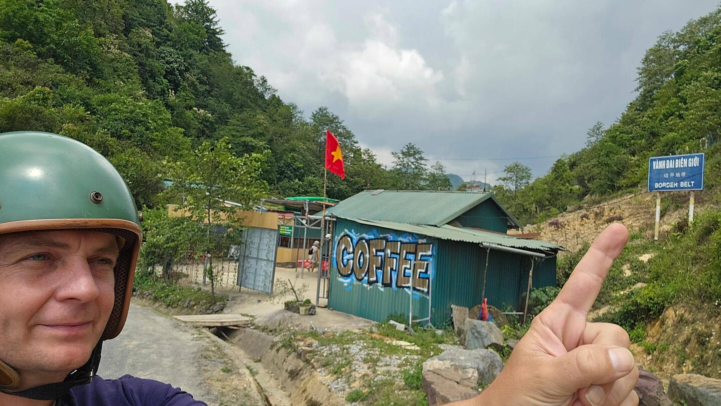 Direkt an der chinesischen Grenze.