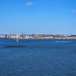 Die Stadt ist nicht mehr weit.