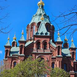 Die russisch-orthodoxe Uspenski-Kathedrale